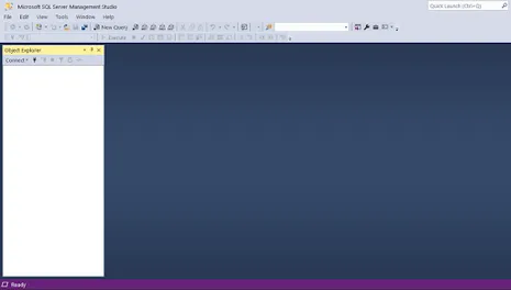 Management Studio SQL Server Explorador de archivos