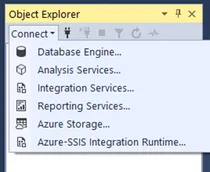 Management Studio SQL Server Object Explorer